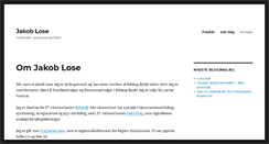 Desktop Screenshot of jakoblose.dk